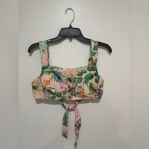 Kona Sol Orange Pink 2 piece swimsuit